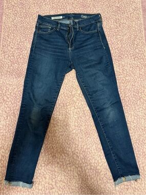 GAP 1969 Precision True Skinny Women's Skinny Jeans - Deep Blue 28R